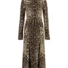 Dolce & Gabbana Printed Cady Dress