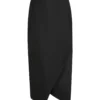 Alexander McQueen Side Slit Asymmetric Skirt