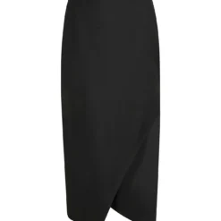 Alexander McQueen Side Slit Asymmetric Skirt