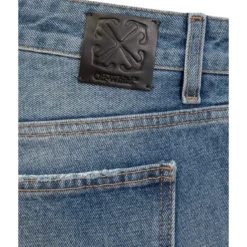 Off-White Arrow Flared Jeans -ITALIST SHOP fedcfabd0b98f559c52cf092e2e82565