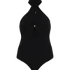 Magda Butrym Grecian Halterneck Bodysuit -ITALIST SHOP ff6acd01bd85104ed09af627890edddf